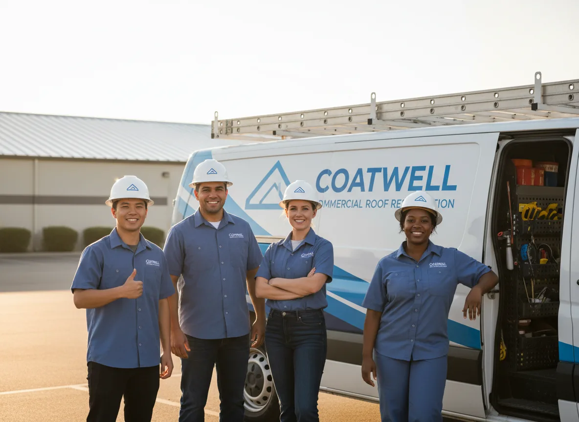 Commercial roof coating company in Low Moor, VA